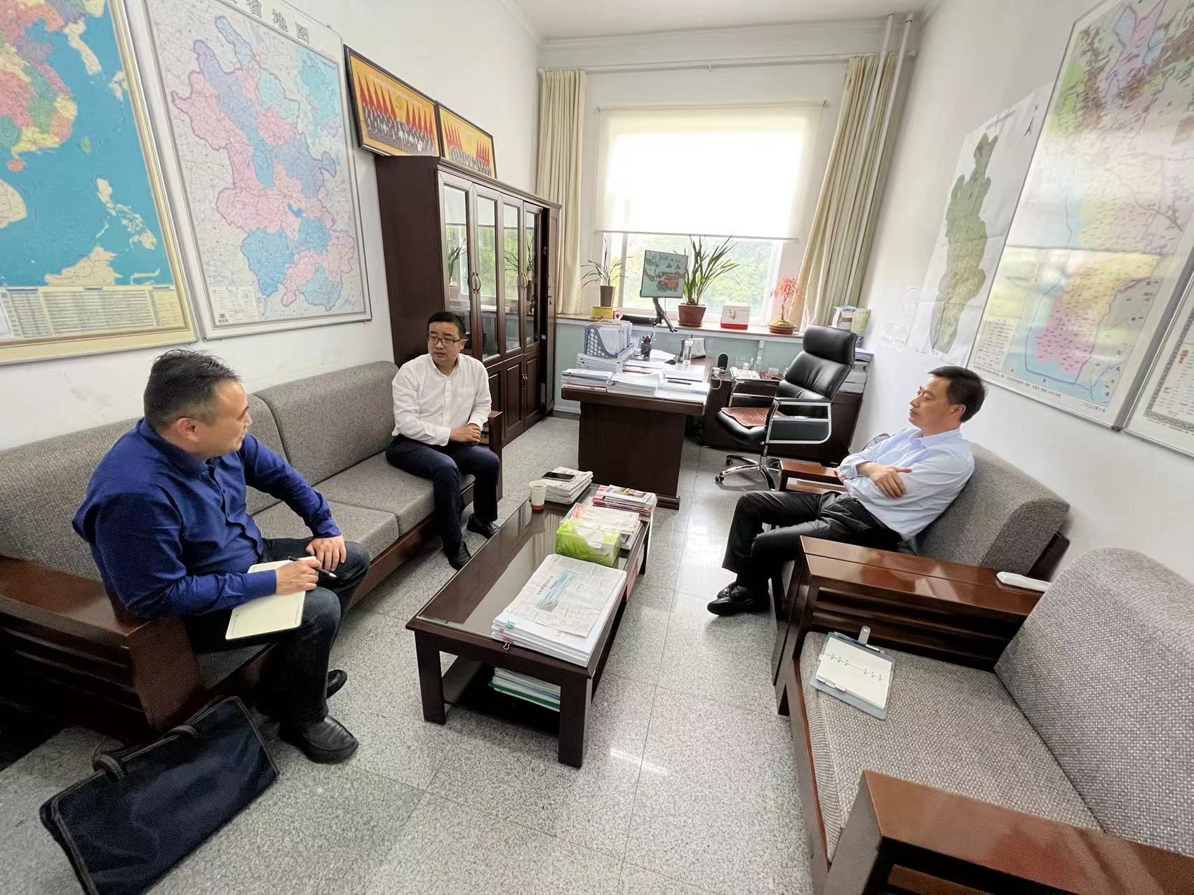 区长陈亚东会见客商洽谈合作事宜_淮南市谢家集区人民政府