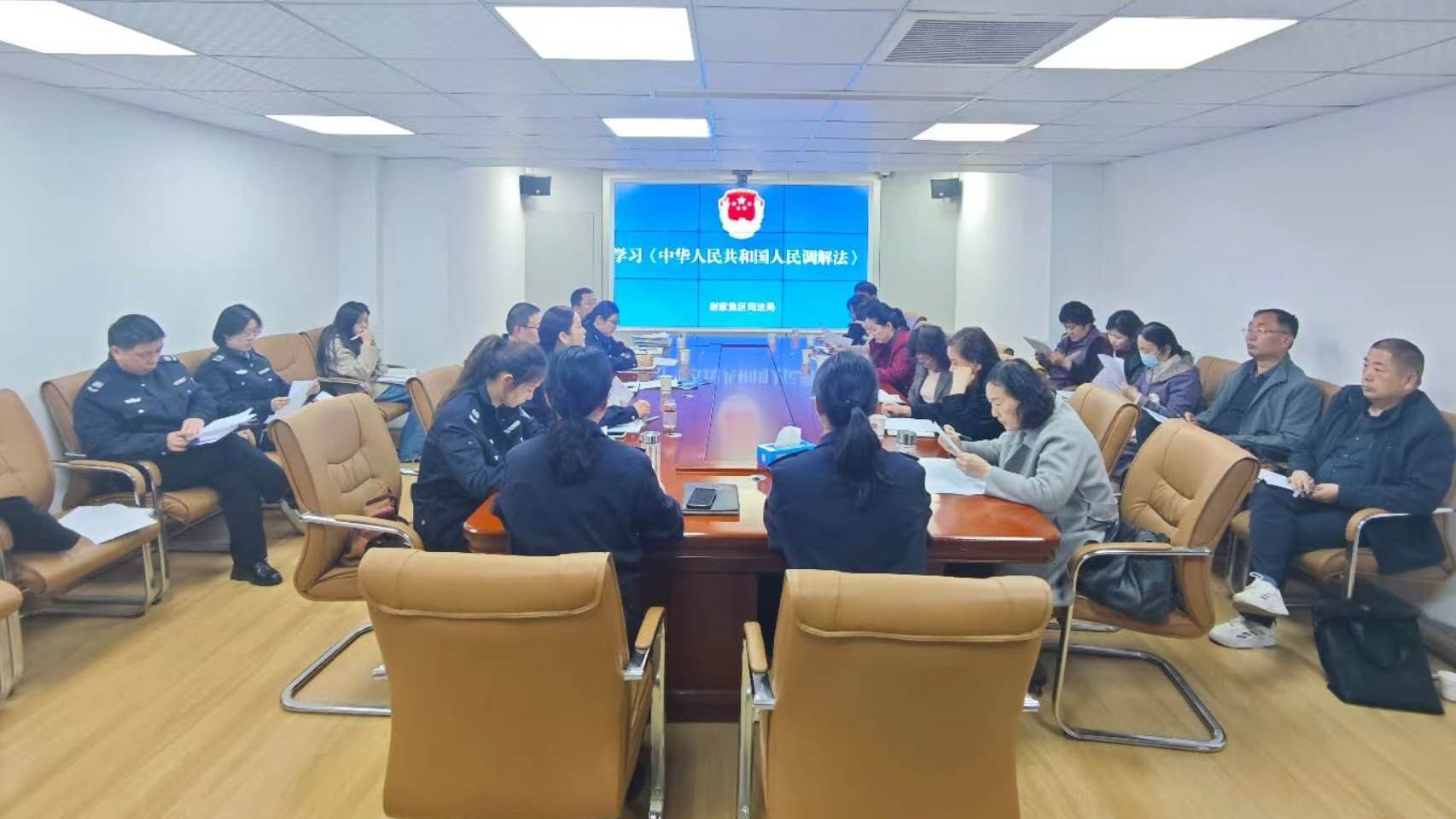淮南谢家集区：聚焦“百日攻坚” 为调解员“充电赋能”